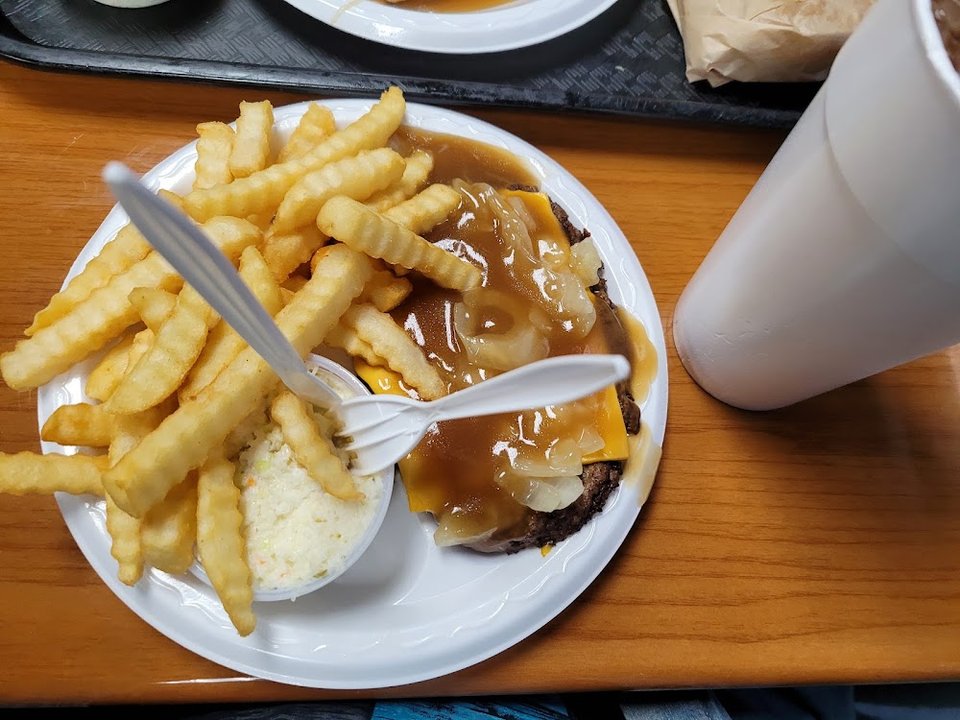 French Fries Gravy & Onion