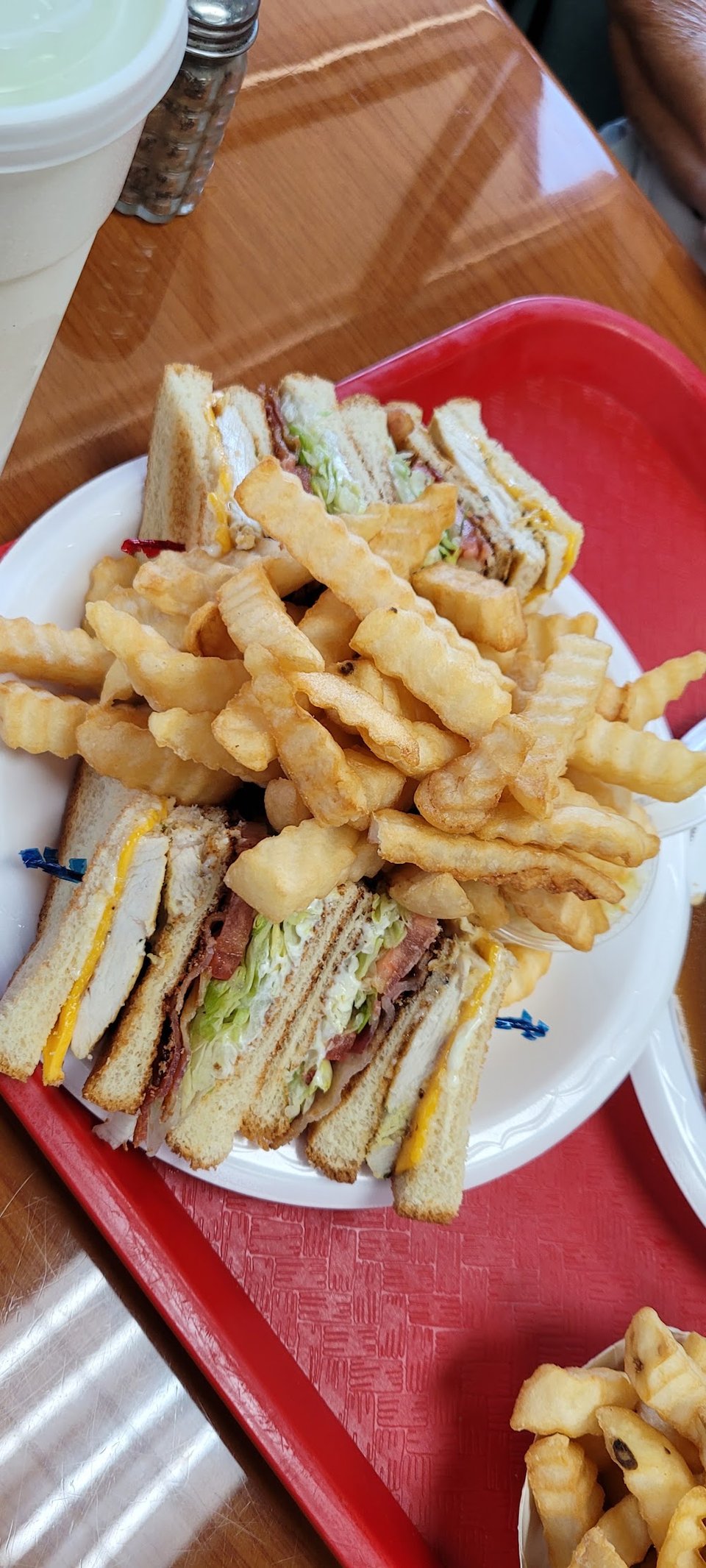 Club Sandwich Plate